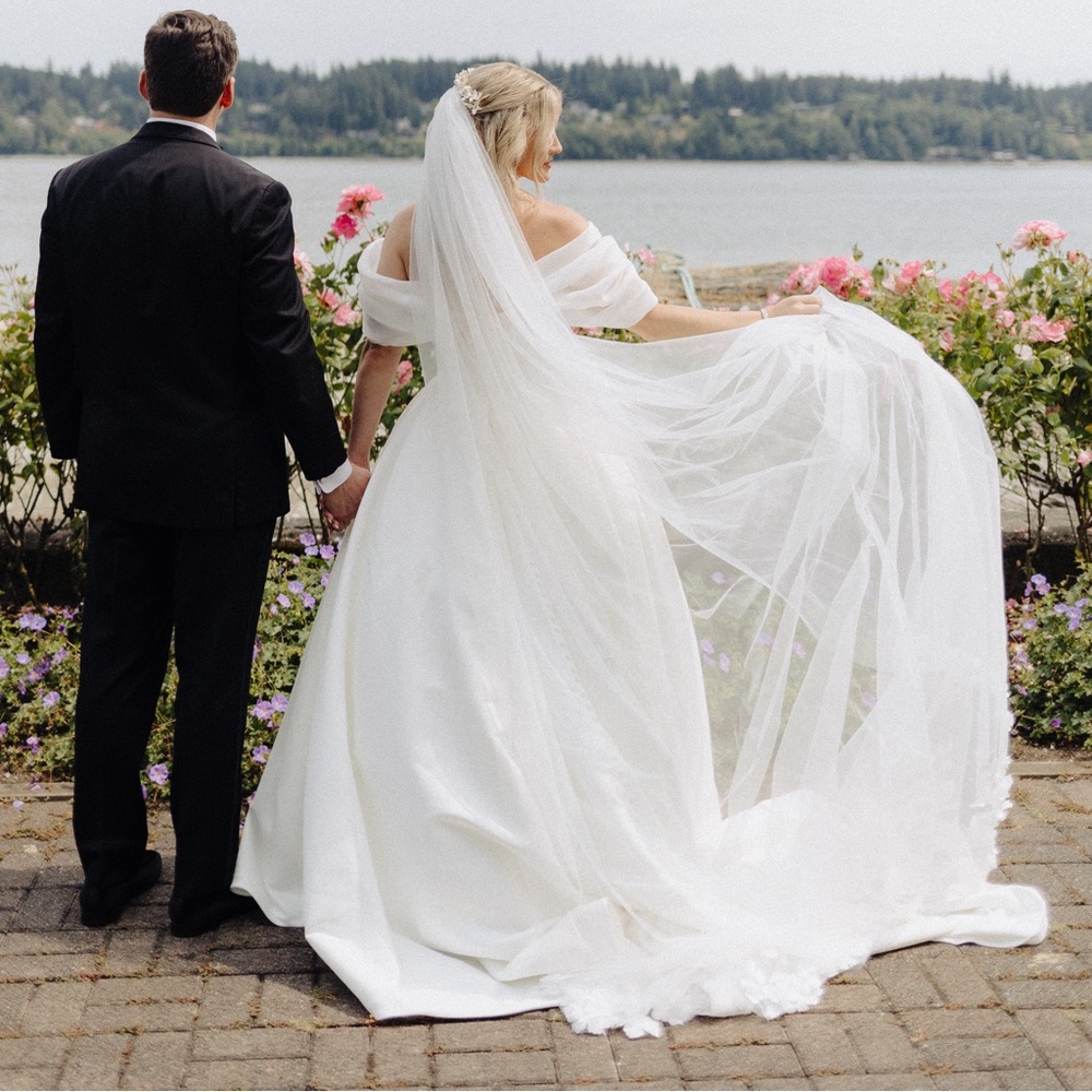 Floral Wedding Veil
